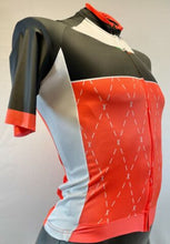 Diamond Men's Short Sleeve Cycling Jersey Orange/Black by GSG
