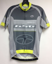 Elite Plus Short Sleeve Cycling Jersey Yellow/Grey by GSG