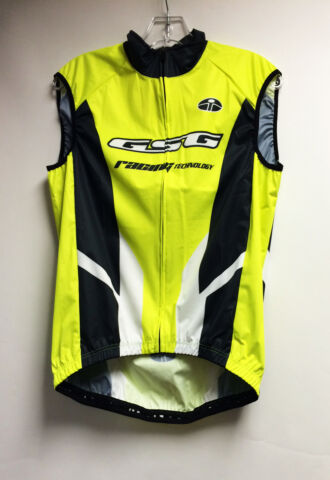 Elite Windoff Lite Cycling Vest HiVis Yellow by GSG