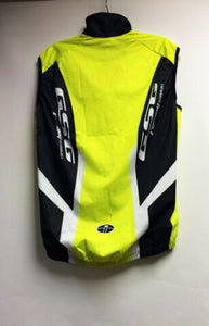 Elite Windoff Lite Cycling Vest HiVis Yellow by GSG