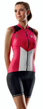 Hiruki Sleeveless Womens Cycling Jersey in Rose by Etxeondo