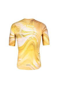 2023 Tour de France Jaune Mens Avant Short Sleeve Jersey by Suarez