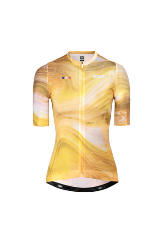 2023 Tour de France Jaune Womens Avant Short Sleeve Jersey by Suarez