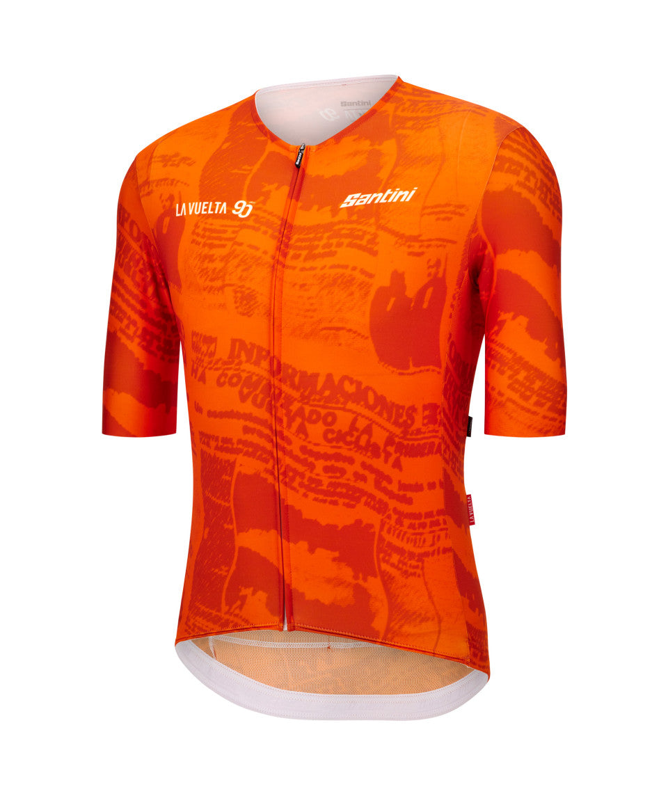 2025 La Vuelta Espana 90 Year Anniversary Unisex Jersey by Santini