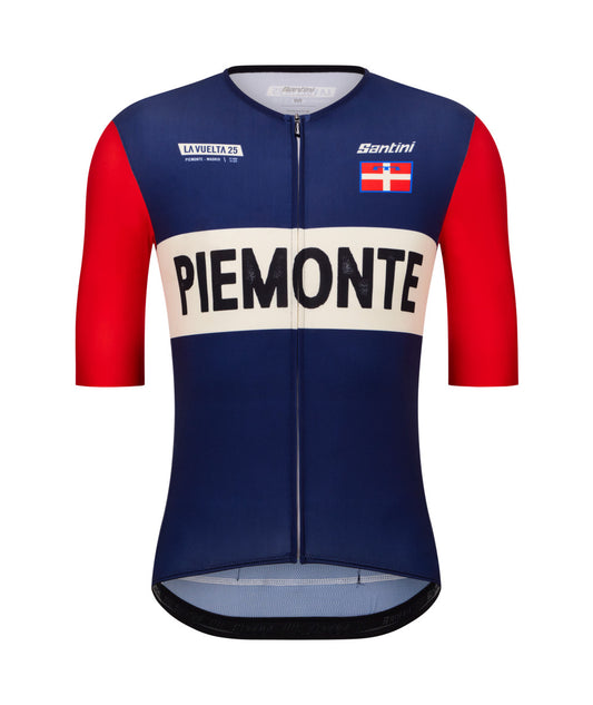 2025 La Vuelta Espana Gran Salida Piemonte Unisex Jersey by Santini