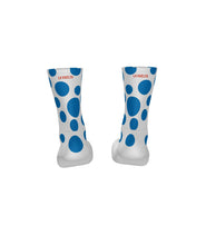 Official 2025 La Vuelta Espana Polka Dot KOM Climbers Socks by Santini