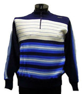 Mistral Vintage Italian Wool Blend Sweater Blue by Santini