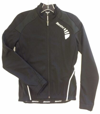 Monella Windproof Womens Cycling Jacket Black by Santini