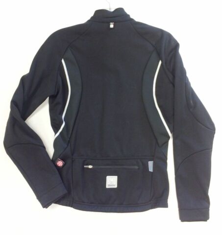 Monella Windproof Womens Cycling Jacket Black by Santini