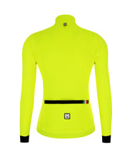 Ora LONG-SLEEVED JERSEY in Flouro Green by Santini