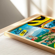 Official Poster for the Women's Tour de France Avec Zwift 2026