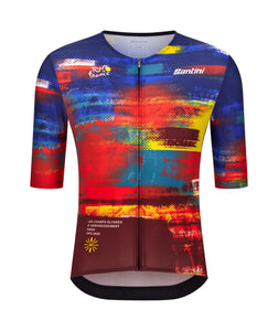Official 2025 Tour de France Arrivee Dash Mens Jersey by Santini