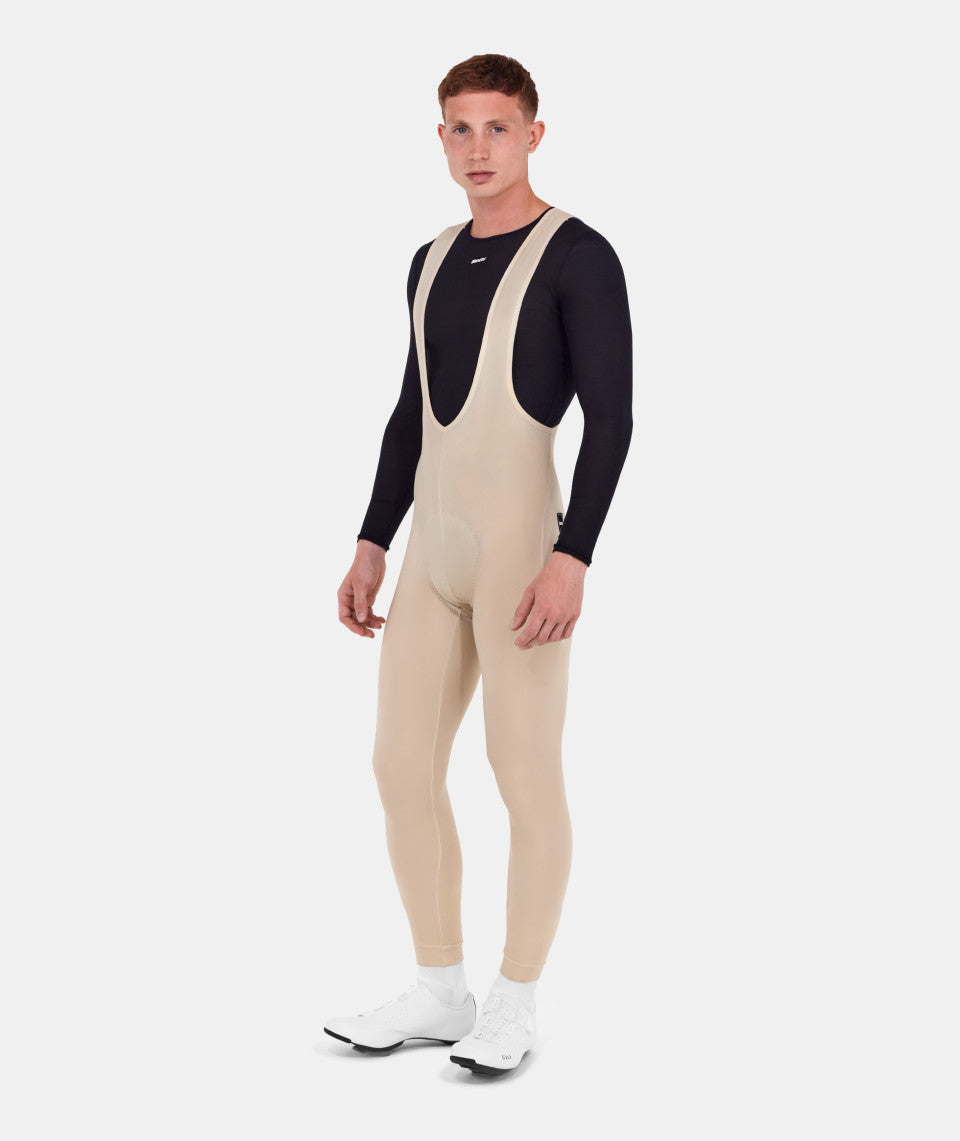 RTR Winter Thermal Bib Tights Men Cappucino by Santini