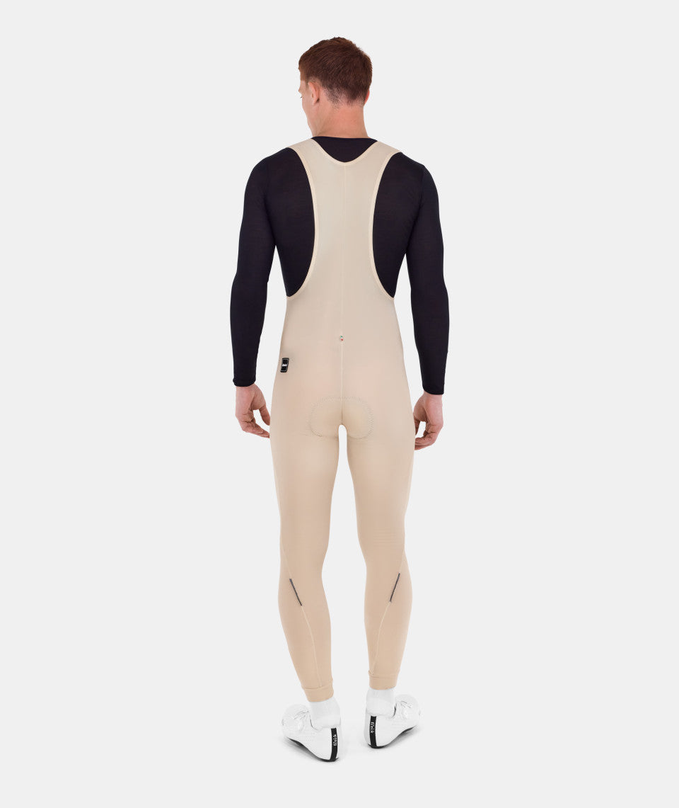 RTR Winter Thermal Bib Tights Men Cappucino by Santini