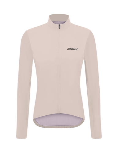 RTR Packable Wind Jacket Unisex Cappuccino by Santini