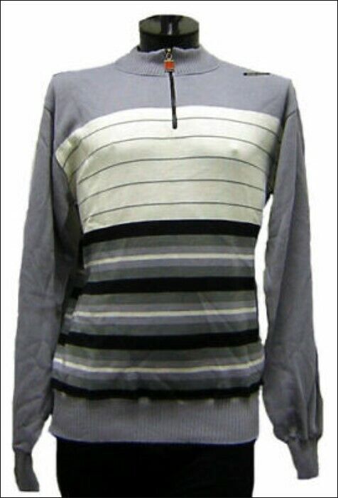 Mistral Italian Wool Blend Sweater Grey by Santini