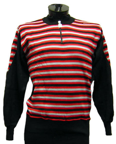 Saturno Vintage Italian Wool Sweater Red by Santini