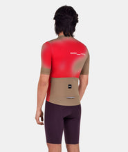 Spot Men's Short Sleeve Cycling Jersey in Rasberry by Santini