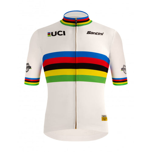UCI 100 Years Limited Edition Gold World Champion Jersey by Santini