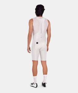 Unico Edge Mens Bib Shorts White by Santini