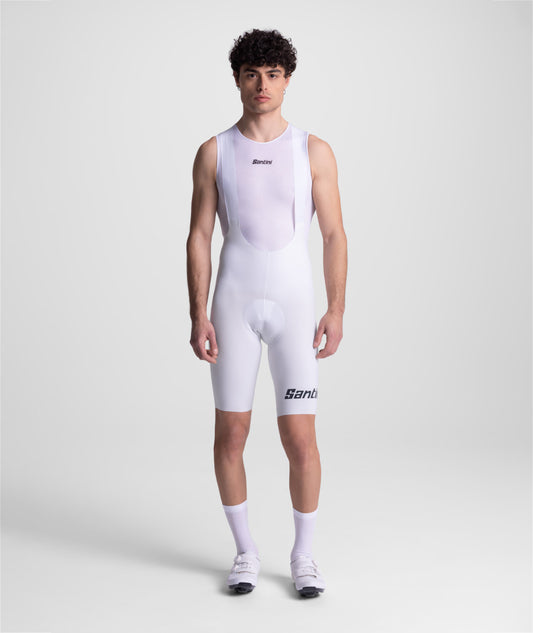 UNICO EDGE  2026 MEN’S BIB SHORTS - White