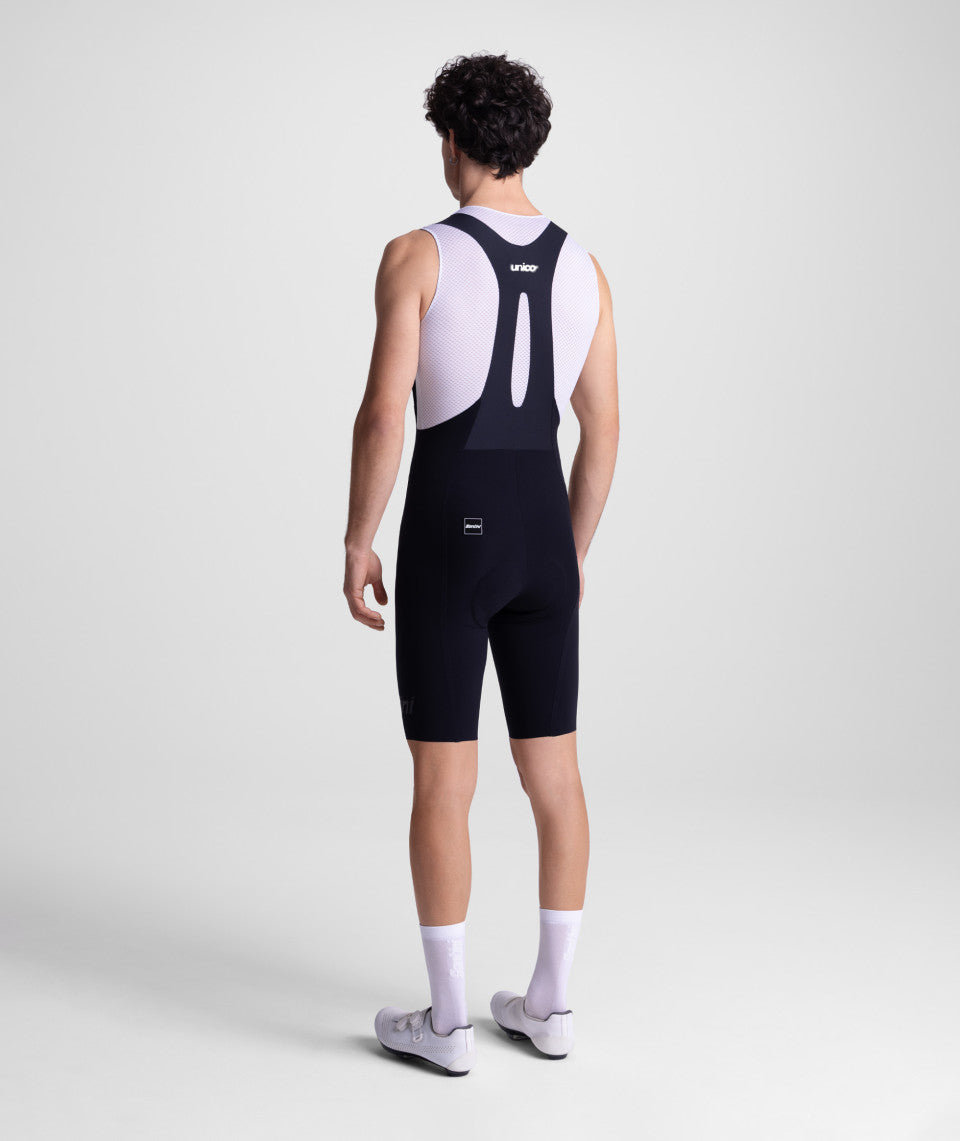 UNICO EDGE – MEN’S BIB SHORTS - Black