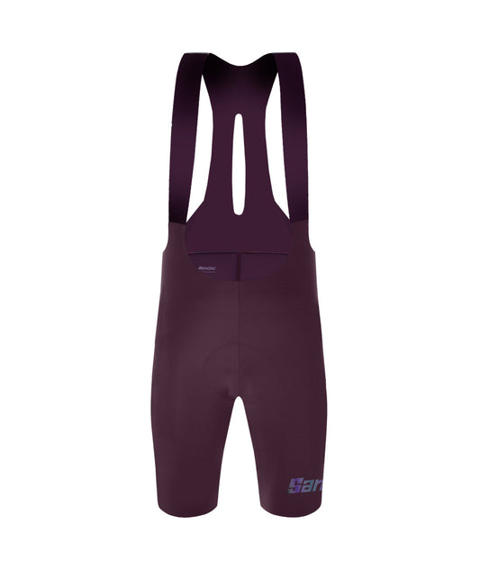 UNICO EDGE – MEN’S BIB SHORTS - Burgundy