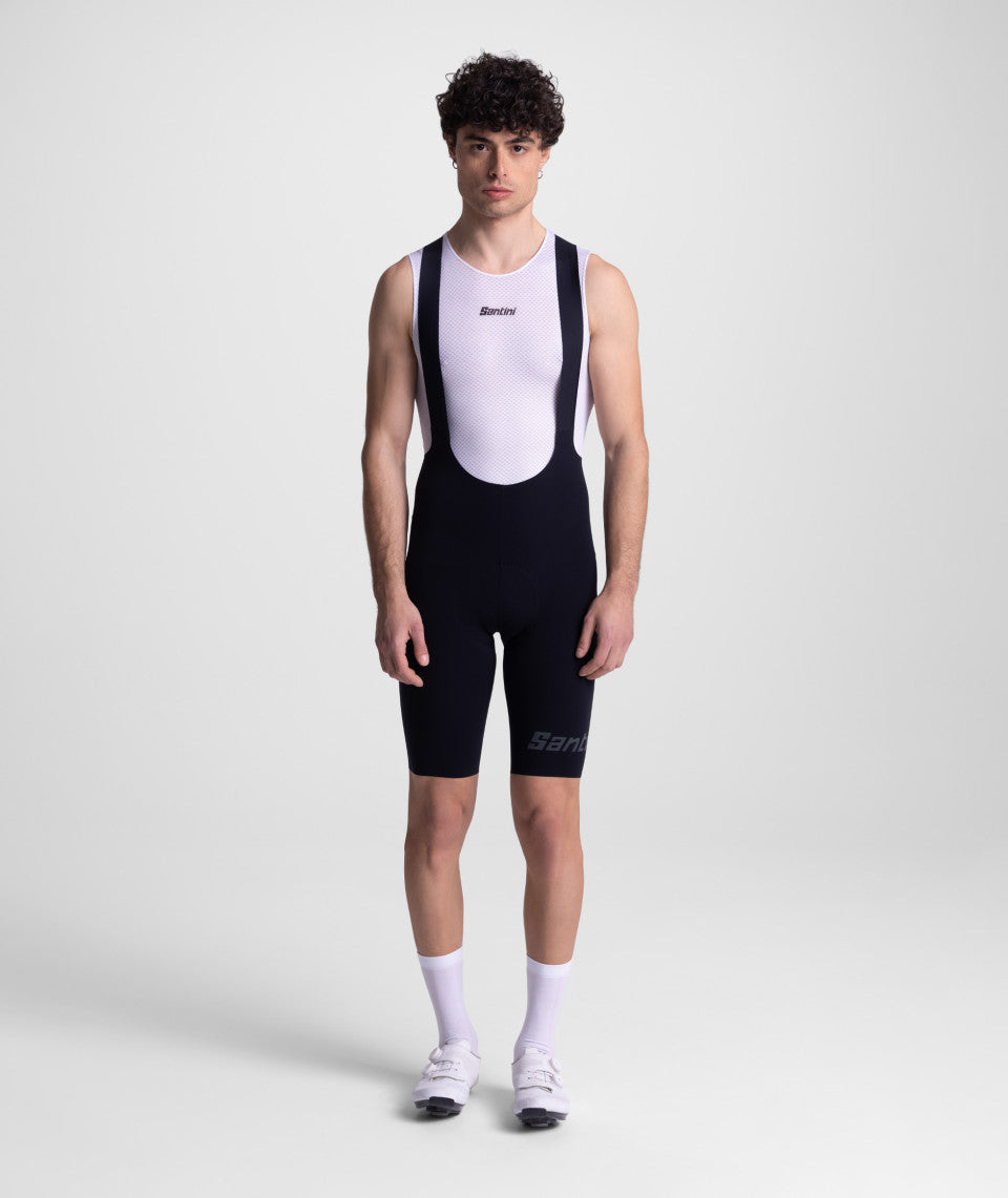 UNICO EDGE – MEN’S BIB SHORTS - Black