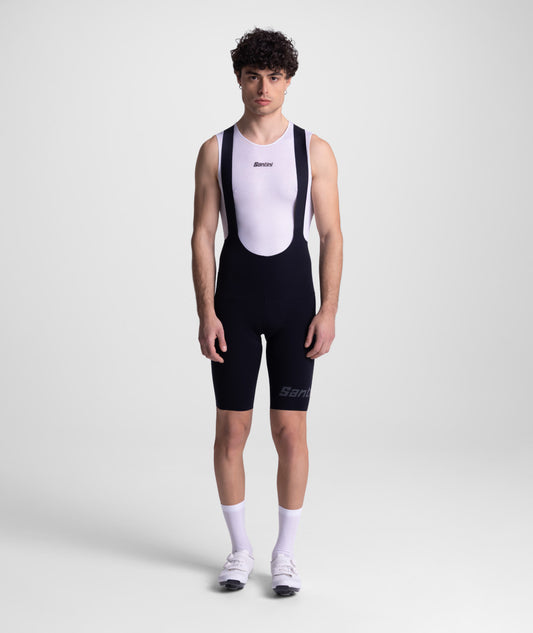 UNICO EDGE – MEN’S BIB SHORTS - Black