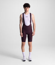 UNICO EDGE – MEN’S BIB SHORTS - Burgundy
