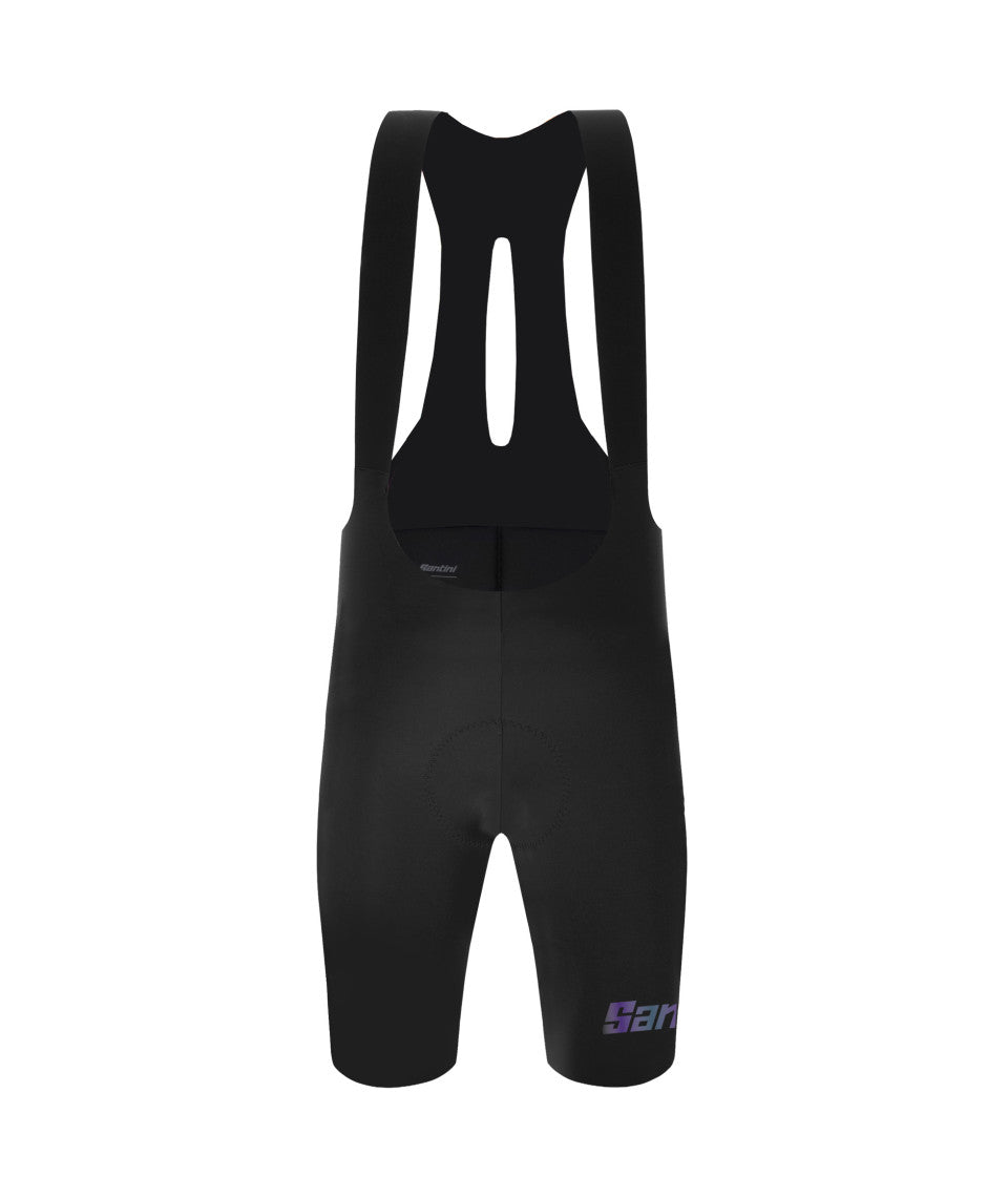 UNICO EDGE – MEN’S BIB SHORTS - Black