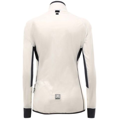 Virgo Womens Rain Jacket White/Grey by Santini