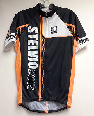 Stelvio Granfondo 2015 Commemorative Cycling Jersey by Santini
