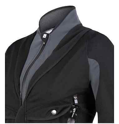 Blackwater Windproof Cycling Womens Jacket Black by Santini