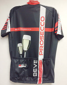 Prosecco Short Sleeve Relaxed Fit Cycling Jersey by GSG