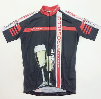 Prosecco Short Sleeve Relaxed Fit Cycling Jersey by GSG