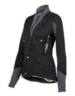 Blackwater Windproof Cycling Womens Jacket Black by Santini