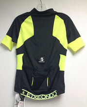 Trier TX Short Sleeve Cycling Jersey Black/Yellow by Etxeondo