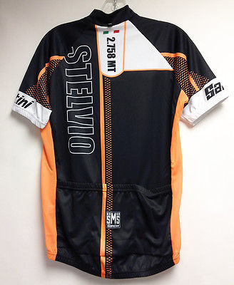 Stelvio Granfondo 2015 Commemorative Cycling Jersey by Santini