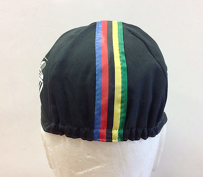 Molteni Cycling Cap in Black | Made in Italy by Apis | Cento Cycling