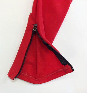 No Logo Super Roubaix Cycling Leg Warmers in Red by GSG