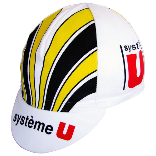 Systeme-U Vintage Team Cycling Cap - Made in Italy by Apis