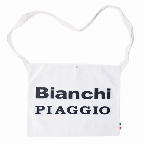 Bianchi Piaggio Vintage Cycling Musette Bag by Apis