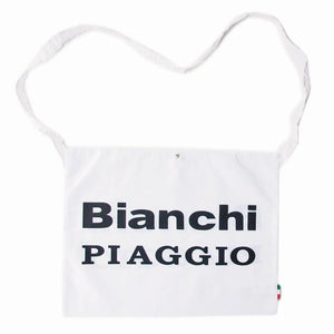 Bianchi Piaggio Vintage Cycling Musette Bag by Apis