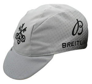2023 Q36.5 Breitling Grey Pro Team Cycling Cap by Apis