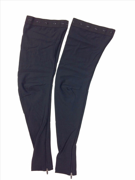 No Logo Roubaix Cycling Leg Warmers in Black by GSG