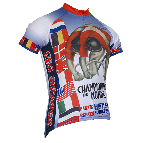 World Championships 1935 Short Sleeve Jersey by Retro Image Apparel
