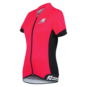 Anna Meares Aero Short Sleeve Womens Jersey Coral by Santini