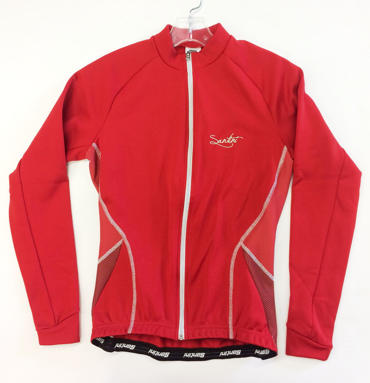 Monella Long Sleeve Womens Jersey Red by Santini