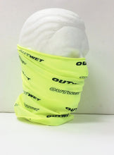 Hi Vis Yellow NECK GAITER for cycling, running, skiing, hiking - by Outwet
